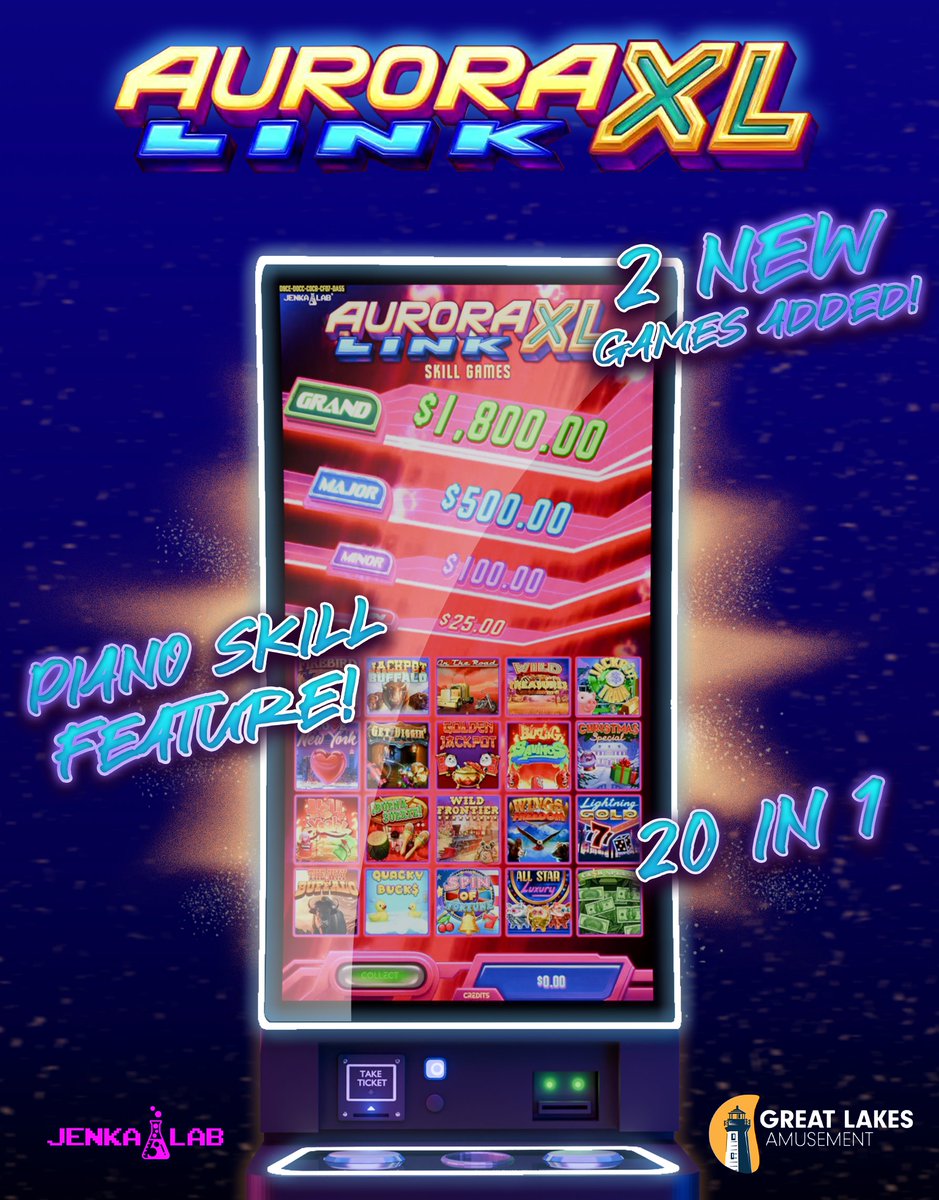GlaStore's tweet photo. This 20-in-1 multi-game board delivers a premium experience with features including piano skill, exciting progressives, support for vertical and dual-screen setups, plus two brand new games added to the collection.

https://t.co/UBYyOXcwOq
920-434-6759 https://t.co/yTasPKssau