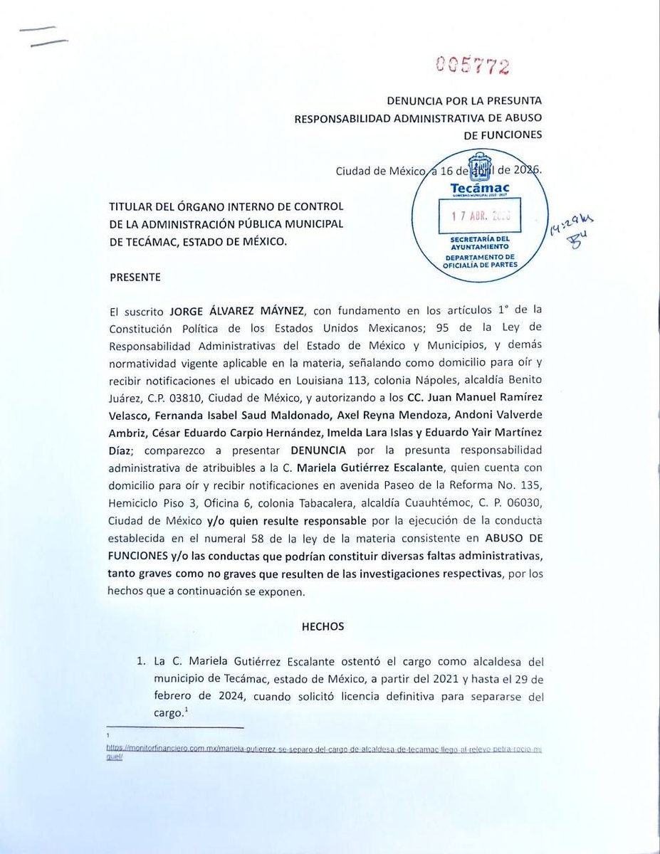 Jorge Álvarez Máynez tweet media