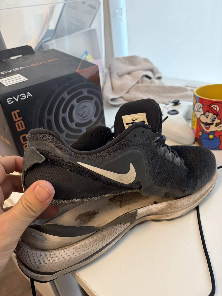I guess I’m buying new sneakers now