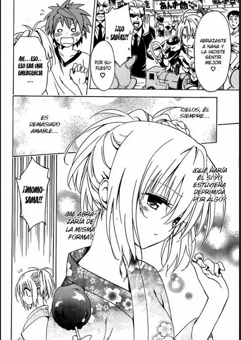 siempre momo tan encantadora...lo que mas la enamoro fue la amabilidad...