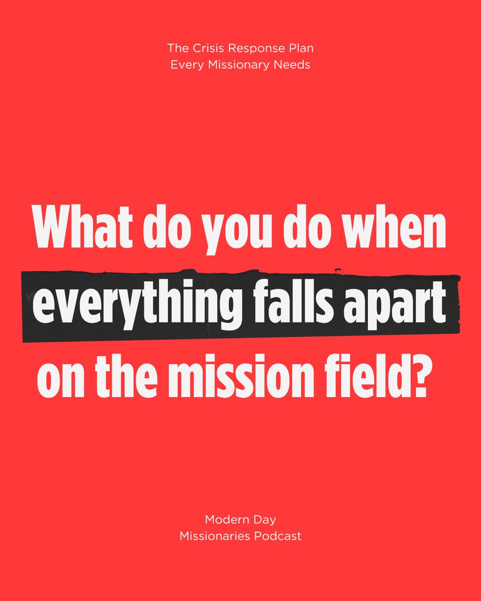 Modern Day Missions tweet media