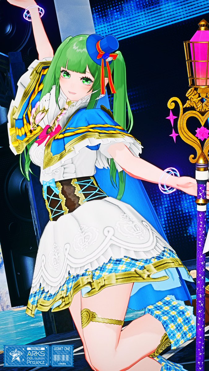 お昼上げ～おはSS別バージョン
旧服のハッピーガーネットで
アイドルコーデ🎤
ロビアク「イドラキャラポーズ7」で📸
#メンテの日じゃないけどssを貼る
#PSO2NGS_SS