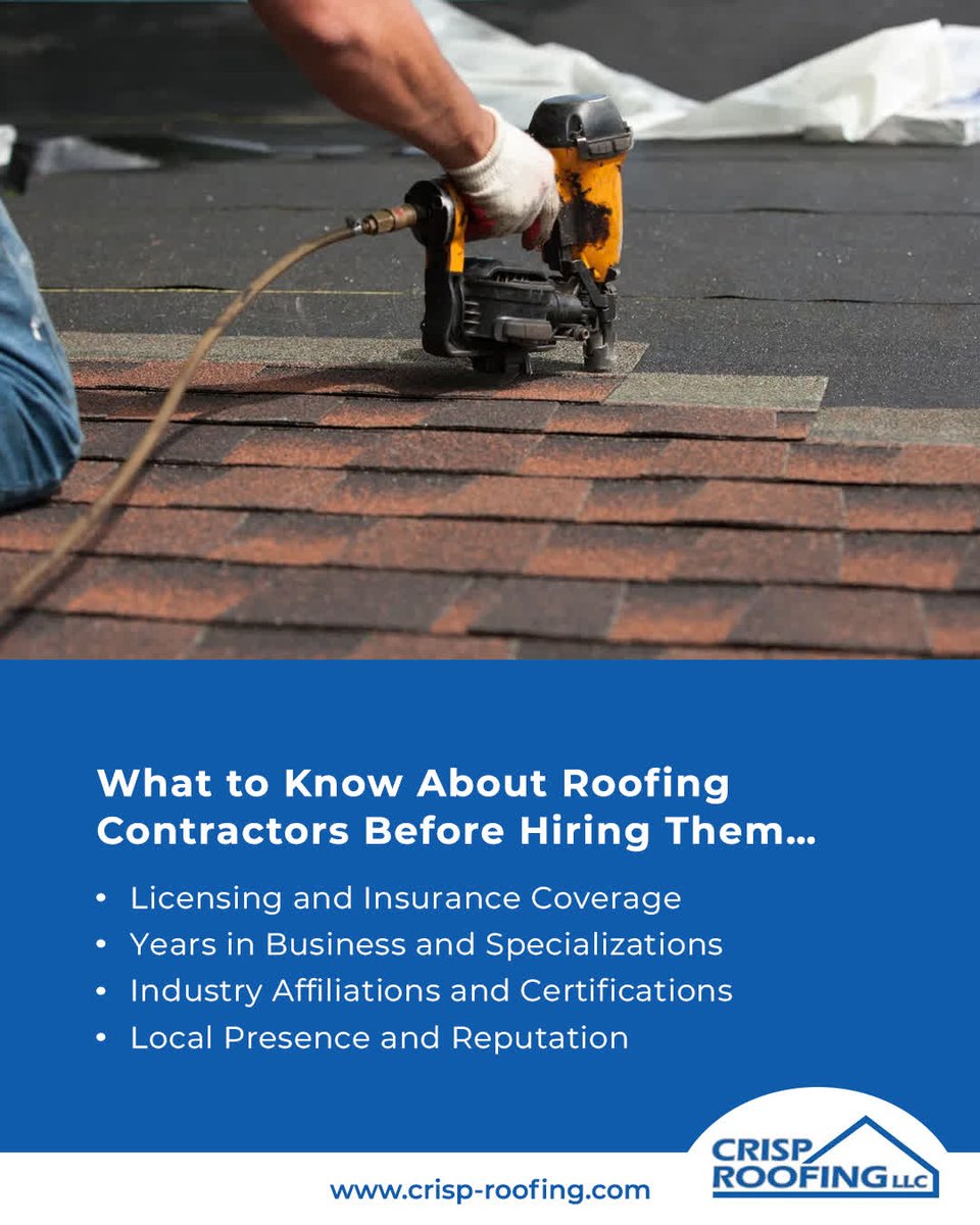 CrispRoofing's tweet image. What to Know About Roofing Contractors Before Hiring Them…
LEARN MORE... crisp-roofing.com/essential-ques…

#roofing #roofer #gutters #roofinstallation #roofrepair #gutterinstallation #gutterrepair #siding #contractors #roofingcontractor  #northernkentucky #florence #burlington