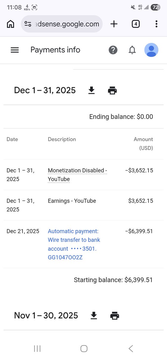 Google Adsense tweet media