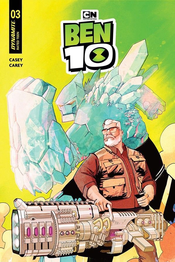 BenTenNews's tweet photo. Dimaondhead makes his Dynamite debut in Ben 10 #3

Out July 8th! https://t.co/EiNwTPficK