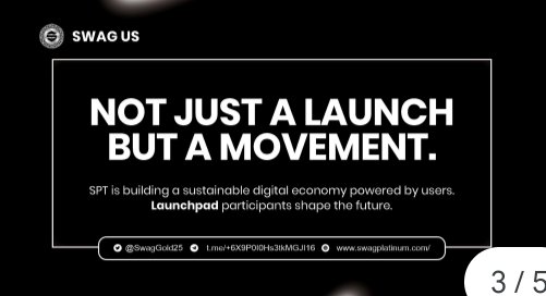 Richy4041's tweet image. RWAs aren’t just a narrative anymore… they’re the bridge to real value.
@SwagGold25 ($SPT) is turning access, rewards, and tangible assets into on-chain opportunities, not just promises.
Now live on @CoinstoreExc Launchpad.

🔗swagplatinum.com

#SWAGUP #IEO #Launchpad