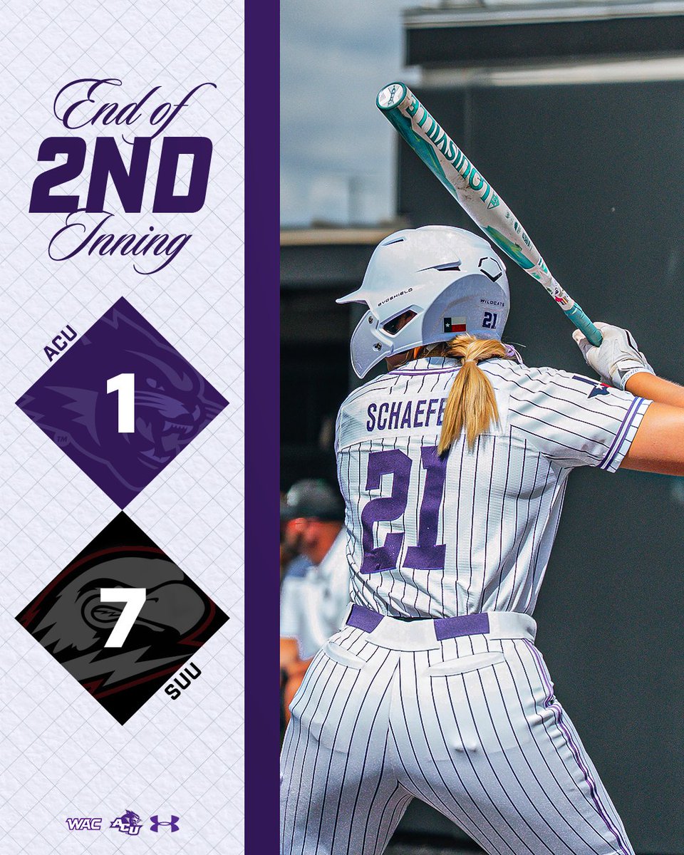 ACU_Softball's tweet photo. End of the 𝟐𝐧𝐝  

#DayOne | #GoWildcats https://t.co/eems6gKtlZ