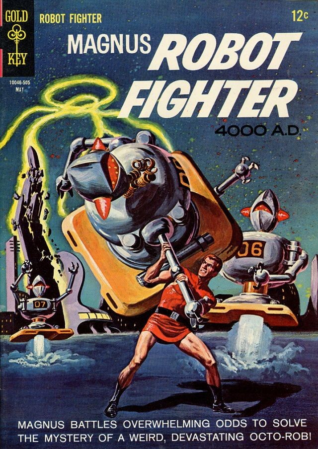 jonyballistic's tweet image. Magnus Robot Fighter #goldkey #comics #scifi #1960s
