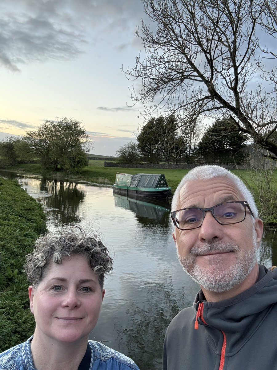 bigbaddoctor's tweet image. So it’s that day 
Day 1 of #vanlife
All very #newbie to it all
Feel like a young JD #scrubs 
#crooklands #lancastercanal
