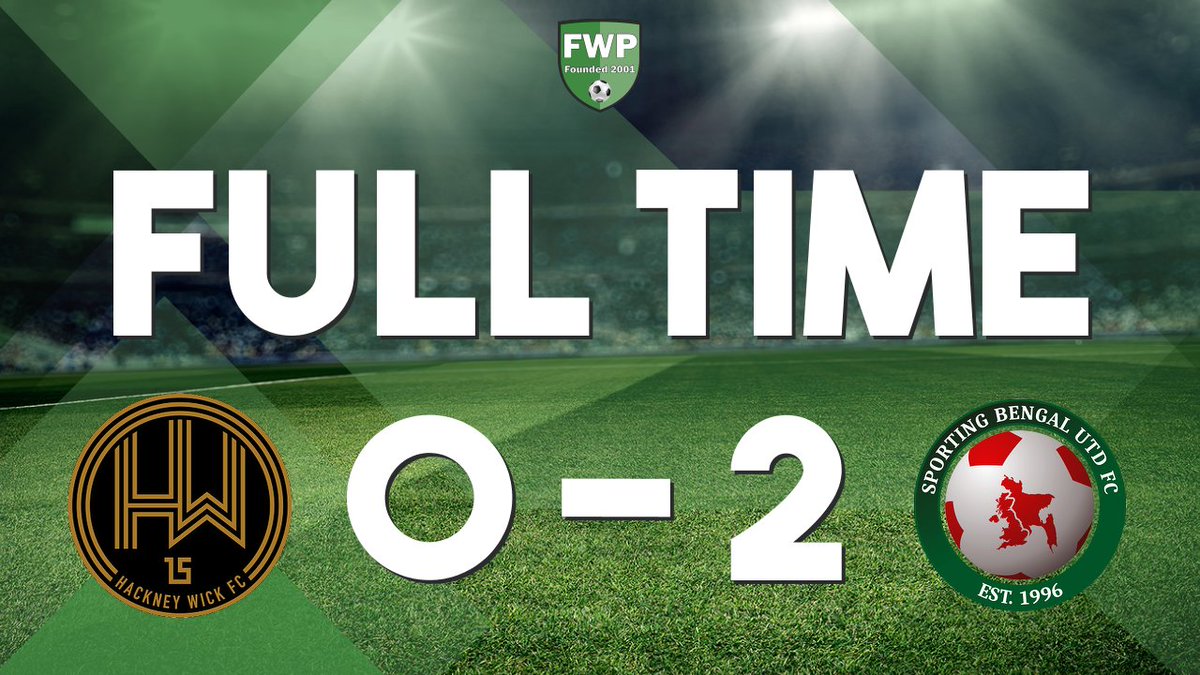 SportingBengal's tweet photo. FULL-TIME: Hackney Wick 0-2 Sporting Bengal United https://t.co/iWAjNCpXYB