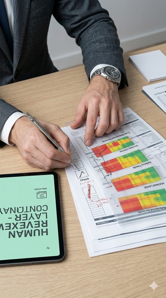 AuditAdvantage's tweet photo. Efficiency is the engine, but judgment is the anchor. ⚓️ Automation surfaces the data, but human insight decodes the risk nuance and business impact. The best audits don't choose between speed and depth—they integrate both. 📈

🔗 https://t.co/E3BeWrfucW https://t.co/dnYeRu9QDS