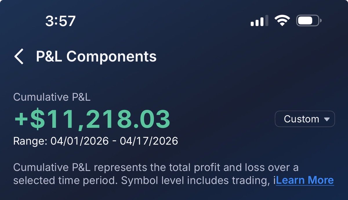 luisfrizzy's tweet photo. @Remzztrades 11k this month.  @TrinityTrading_ https://t.co/nwzVVp0Ij4