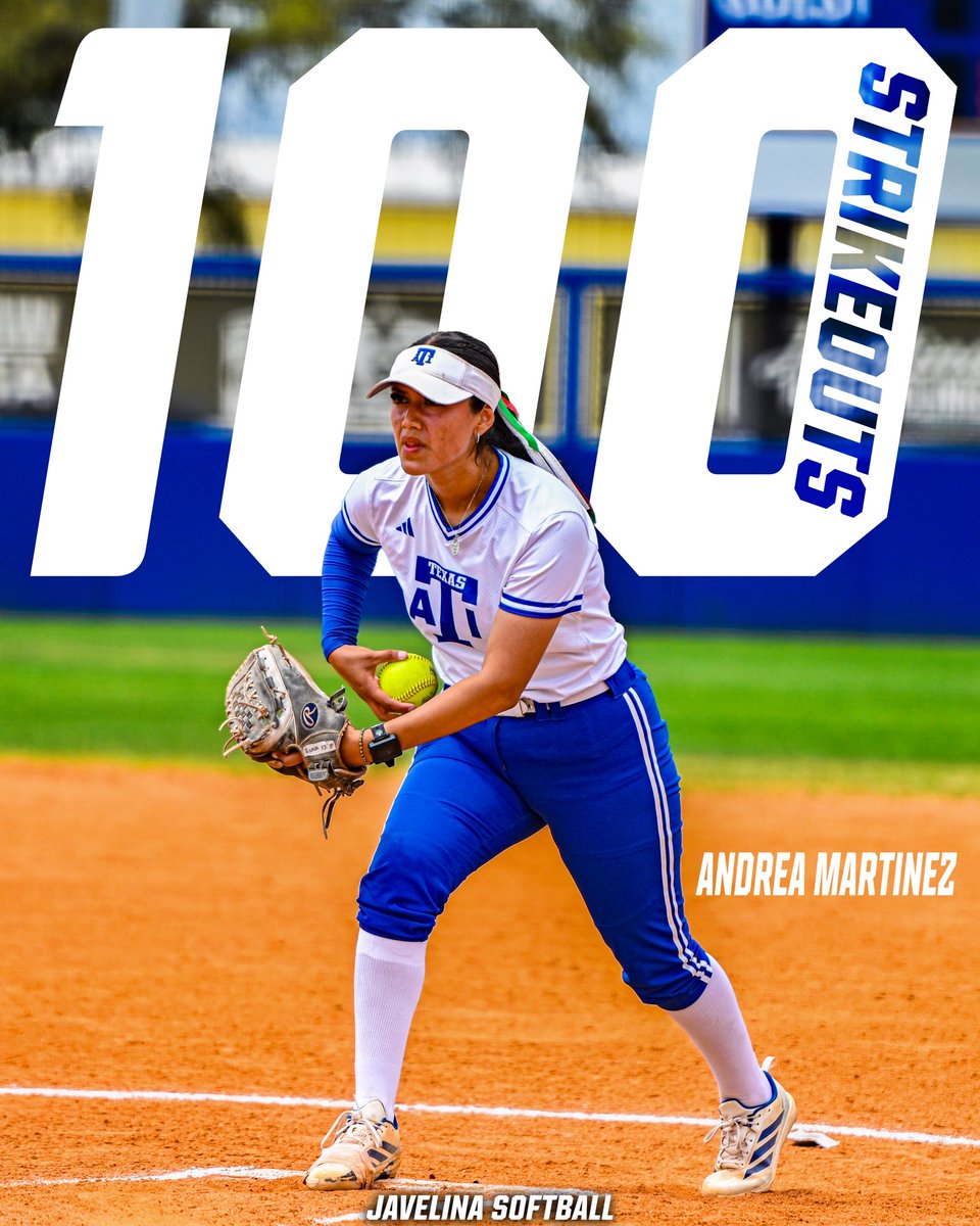 100 Ks for Andrea Martinez in her senior season!

#HogWild