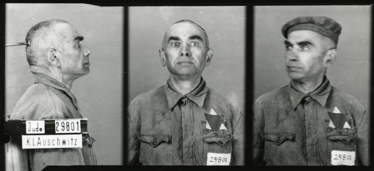 auschwitzxhibit's tweet photo. April 17, 1942 | A transport of 58 Poles sent by Sipo und SD from Cracow arrive at #Auschwitz. 8 of them are registered as #Jews - all of them perished in the camp. Among them, Norbert Głuszecki and his two sons Rudolf and Seweryn. https://t.co/cvK3piMyhw