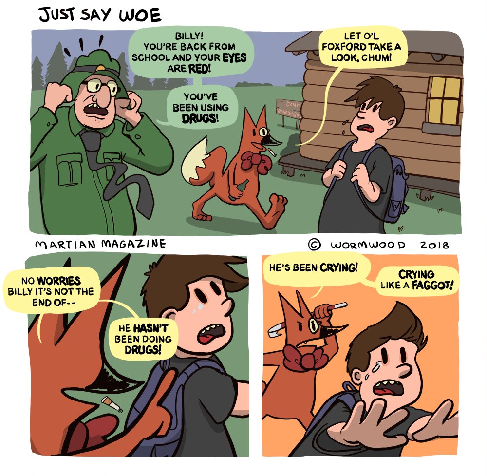 "Just Say Woe" by <a href="/FoxfordComics/">Foxford Comics</a>