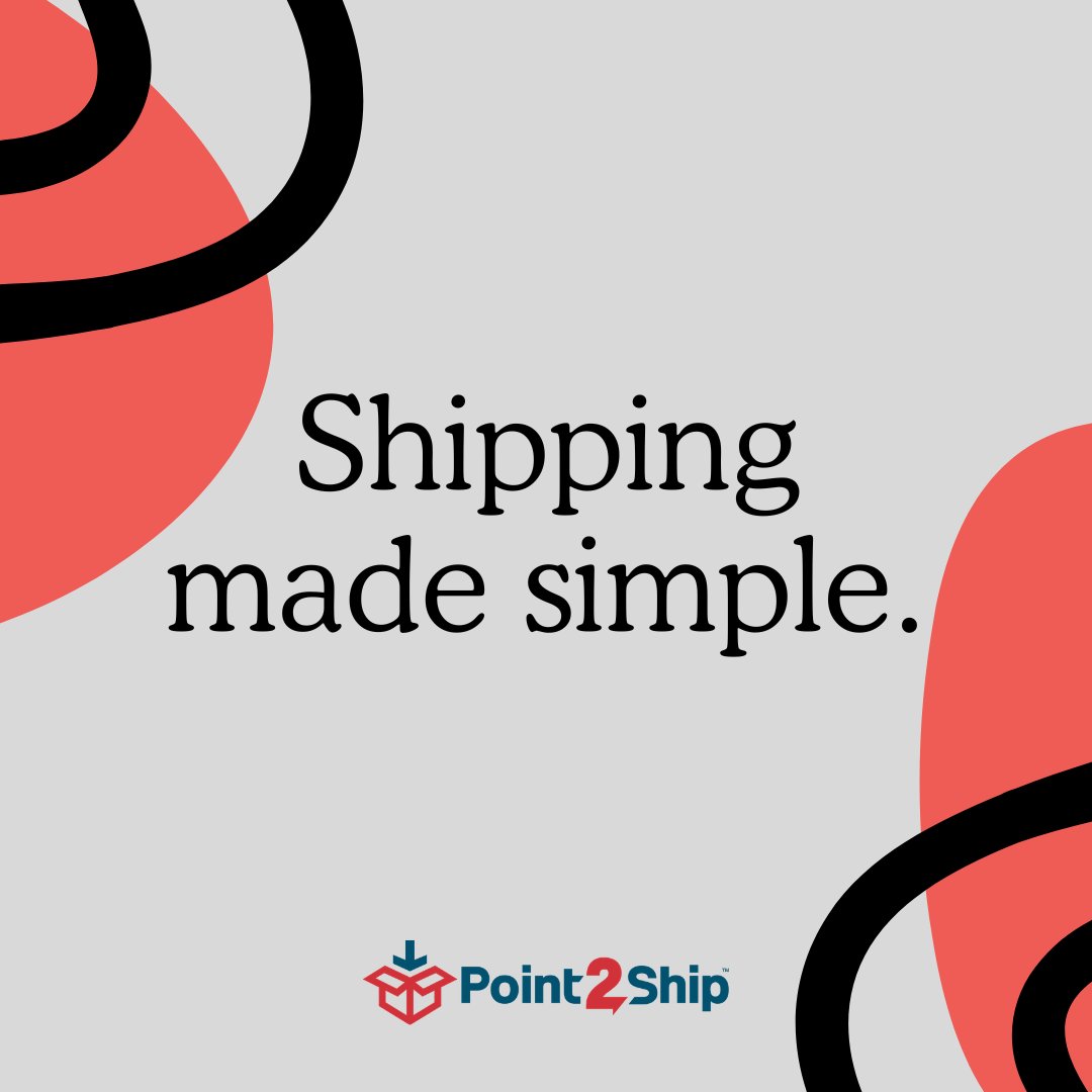 Point2Ship's tweet photo. #Point2Ship makes shipping simple with the best rates from your favorite carriers!
Get started today at https://t.co/op8gynCGDu
#ShippingMadeSimple #FavoriteCarriers #BestRates https://t.co/xZmV7OSDxE