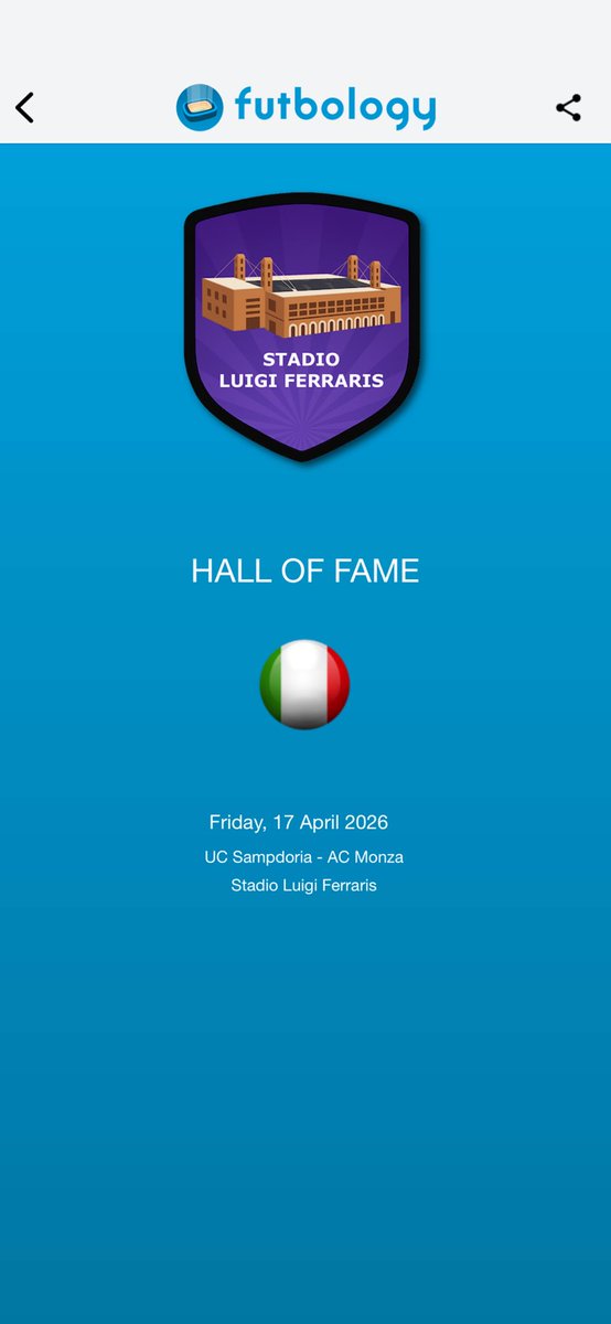 pompeyjones92's tweet image. 🏟️452
@sampdoria 0 @ACMonza 3
Serie B
Stadio Luigi Ferraris 
💷€10
📛€5
👥29,000

A ground that has been top of my bucket list finally ticked off. Though showing its age, it’s definitely iconic and worth a visit.
#Groundhopping #Calcio #QualitynotQuantity