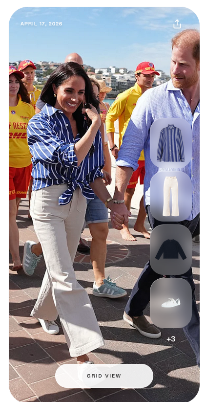 Meghan should have been advised not to merch a blue and white vertical striped shirt at Bondi Beach, the site of a horrific Jewish massacre.  Photo credit (left): Auschwitz.

<a href="/danwootton/">Dan Wootton</a> <a href="/nancytsidley/">Nancy Sidley</a> <a href="/StephanieSidley/">Stephanie Sidley</a> <a href="/RNN_RoyalNews/">Royal News Network</a> <a href="/according2_taz/">According2Taz</a> <a href="/MeghansMole/">MeghansMole©️</a>