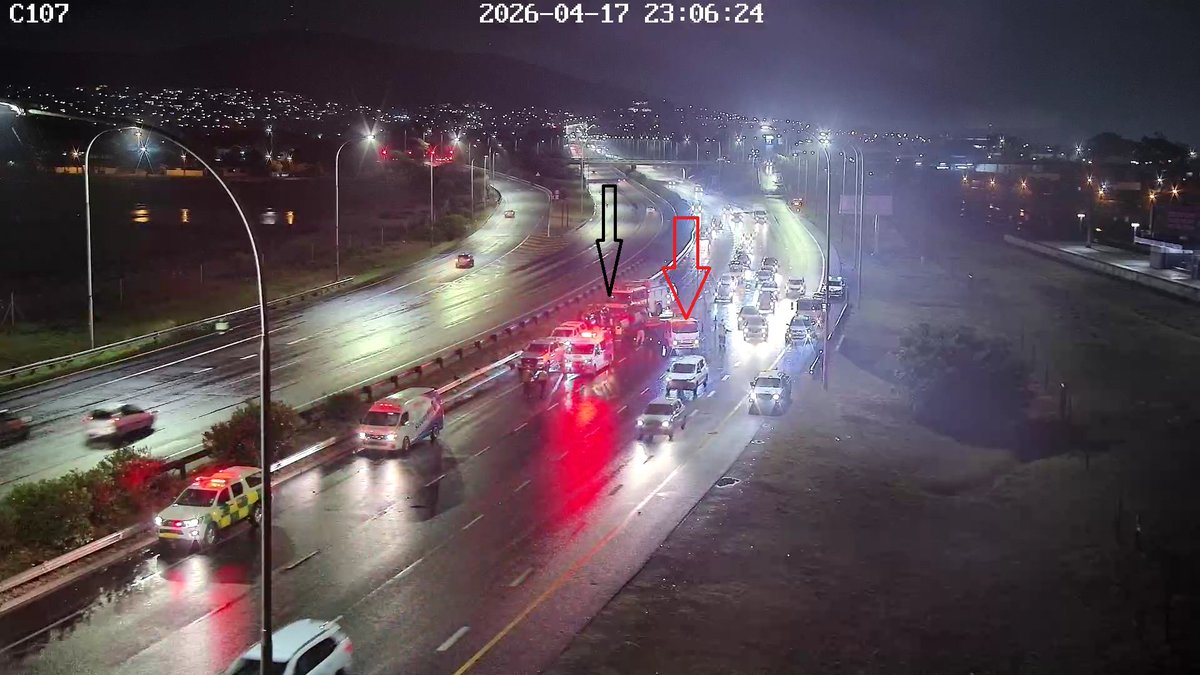 CapeTownFreeway's tweet image. Update:26041700199: #Crash: N1 Inbound after Monte Vista Blvd (M26). two lanes closed. No delays...#BeTheChange