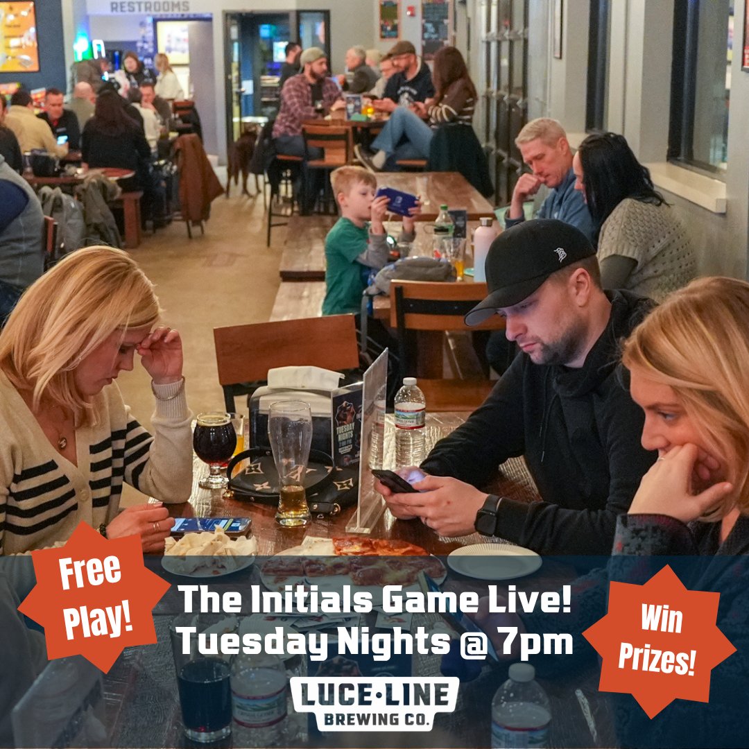 LuceLineBrewing's tweet image. Test your trivia skills tonight! Join us every Tuesday at 7pm for @CoryCove's @InitialsGame and play to win taproom gift cards. Plus, Hana Bistro is parked outside serving up incredible Asian fusion cuisine from 4:00 to 8:30pm. See you in the taproom! 🍜🍻 #MNBeer