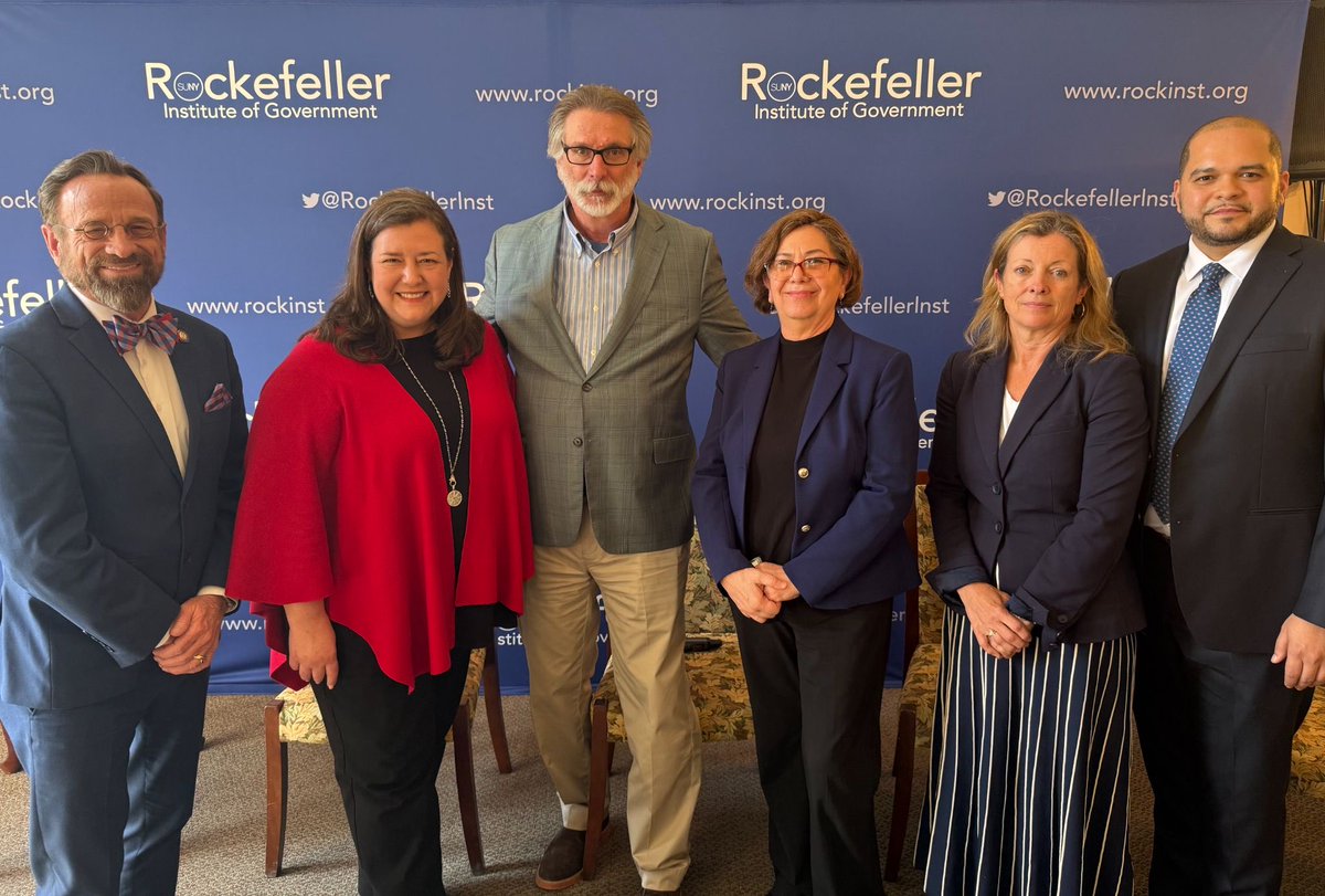 SAGAFTRANY's tweet image. Today #SagAftra Chief Labor Policy Officer &amp;amp; NY Executive Director Rebecca Damon was a panelist at @RockefellerInst Labor Policy 2026+: Perspectives &amp;amp; Priorities for New York State, alongside other union and industry leaders discussing worker centered policy in the age of AI.