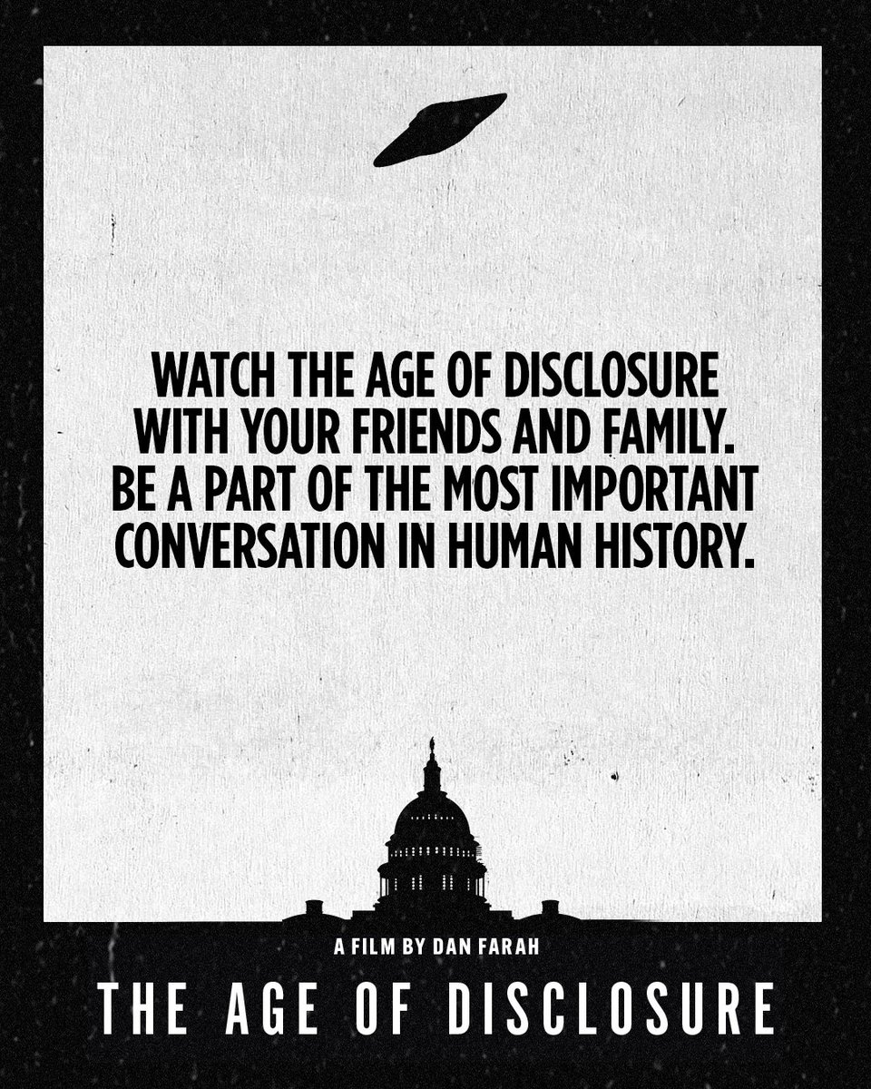 The Age of Disclosure tweet media