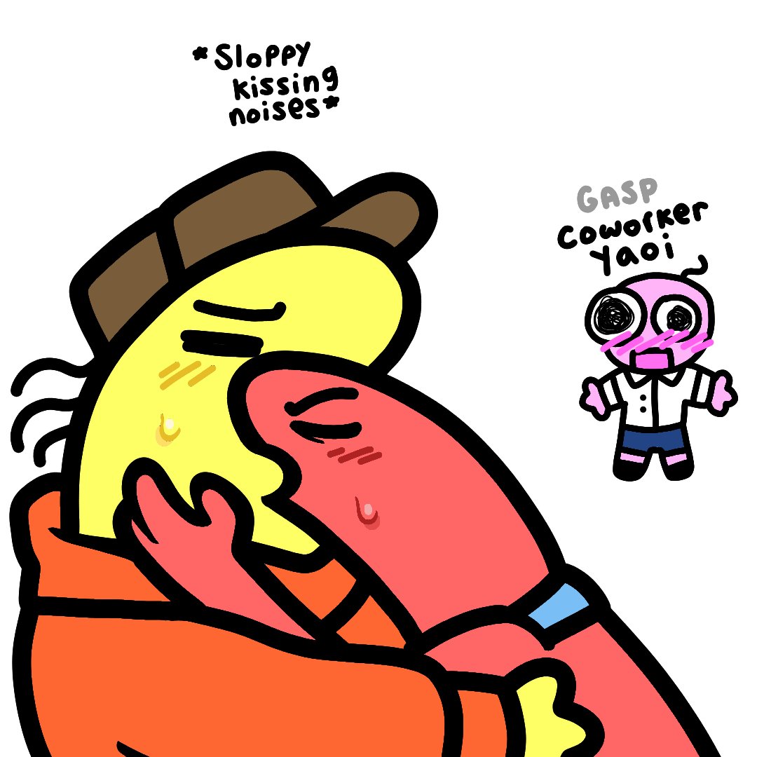 ACE_NANAKO666's tweet photo. Rare charallan art #smilingfriends #smilingfriendsfanart #pimpimling #charliedompler #allanred #charalan #charallan https://t.co/zjMgsLSSa3