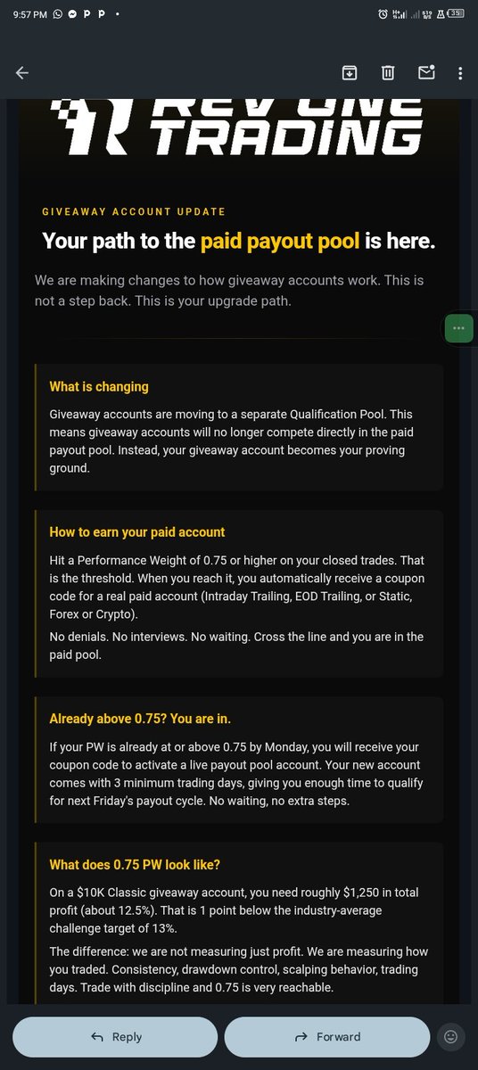 edeorjifelix's tweet photo. @revonetrading 

Please explain I don't understand.
I've done everything and I just received this email today
Are you people truly paying or I'm wasting my time ? https://t.co/ZAxwOkwoGN