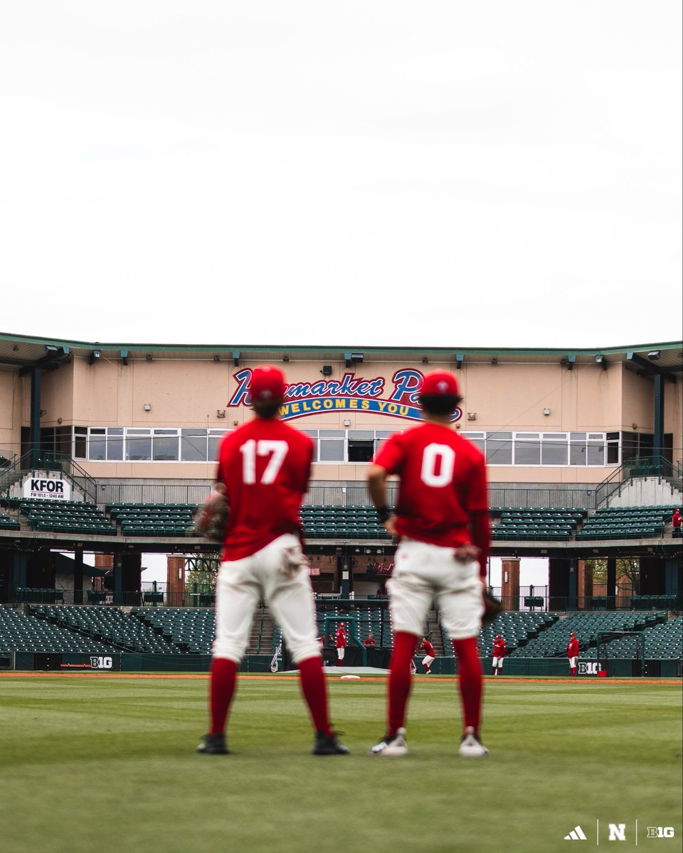 HuskerBaseball's tweet image. Great day for some ball. ☁️

@AuroraAgNetwork | #GBR