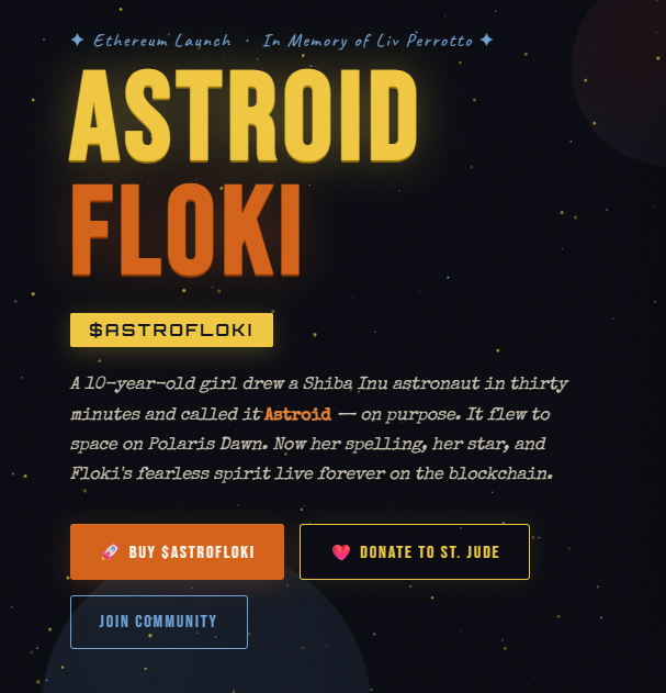 Astroid Floki tweet media