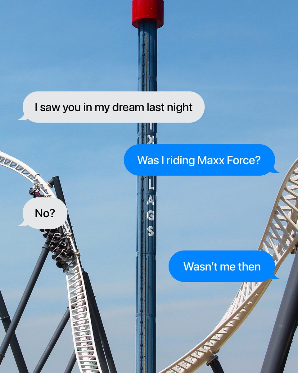 Six Flags tweet media