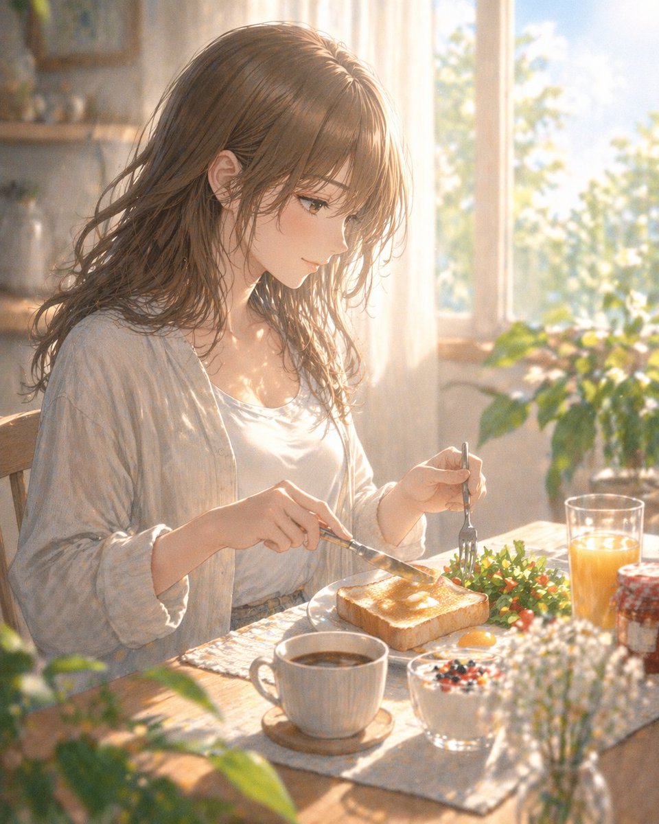 sorakuma_blog's tweet image. ゆっくりと光が広がって、
静かに始まる土曜の朝。

急がずに、
そのままのリズムで。

おはようございます。

#おはよう #GoodMorning