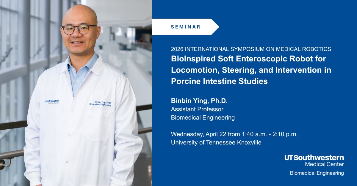 UT Southwestern Biomedical Engineering tweet media