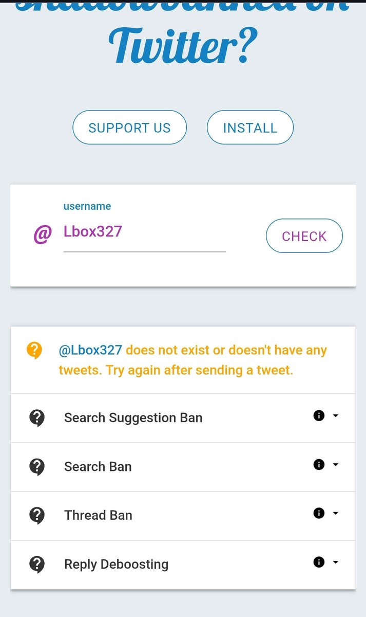 lbox327's tweet photo. It's always something with #X
#FuckX
#X
#XShadowban
#XCensored
#XPayForFreeSpeech
#XGhostBan https://t.co/ZgWhtYlk32