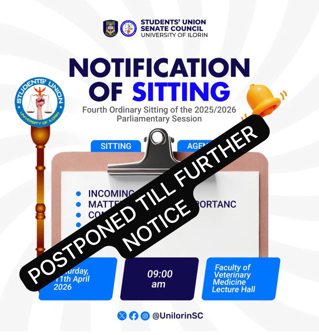 Unilorin SU Senate Council tweet media