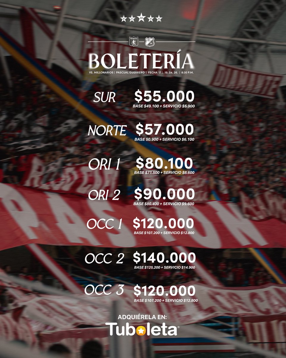 América de Cali tweet media