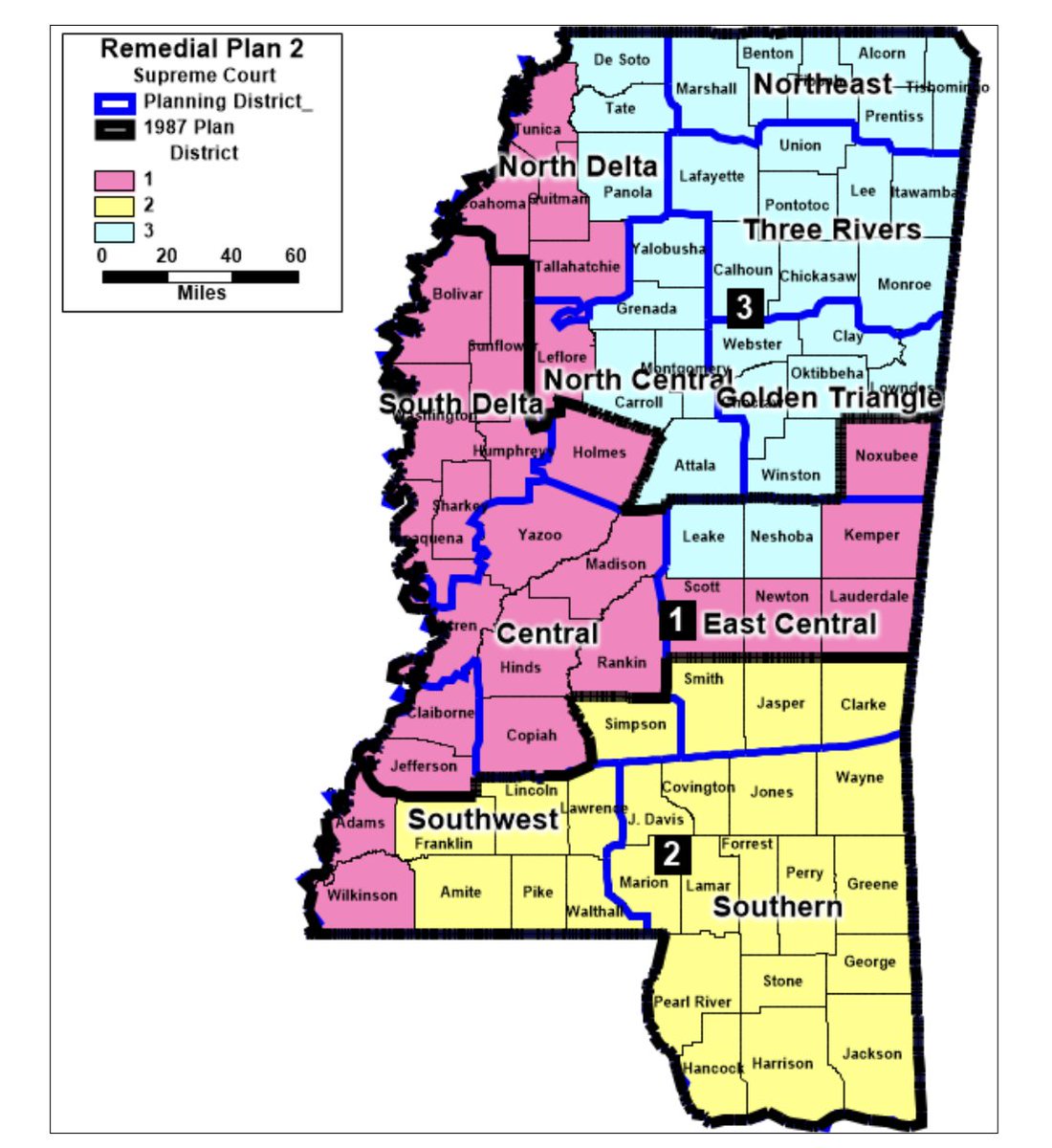RedistrictNet's tweet image. #NEW: Plaintiffs challenging Mississippi’s Supreme Court districts have submitted three proposed remedial maps.

Defendants will have an opportunity to respond, and a hearing will be held on April 28 in Aberdeen, Mississippi. storage.courtlistener.com/recap/gov.usco…