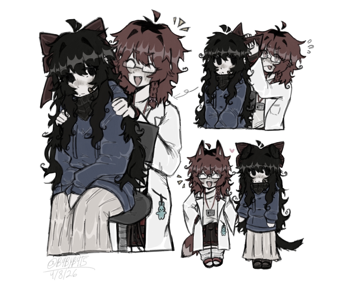 bxmbgrl's tweet image. yuri headcanon!!!!

#ZENO #基地絵