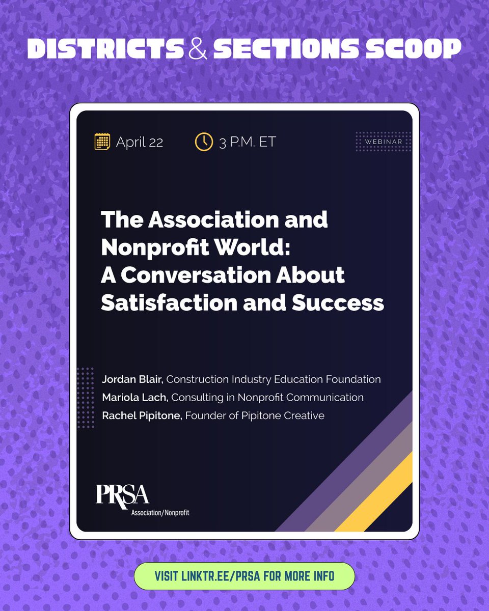 PRSA tweet media