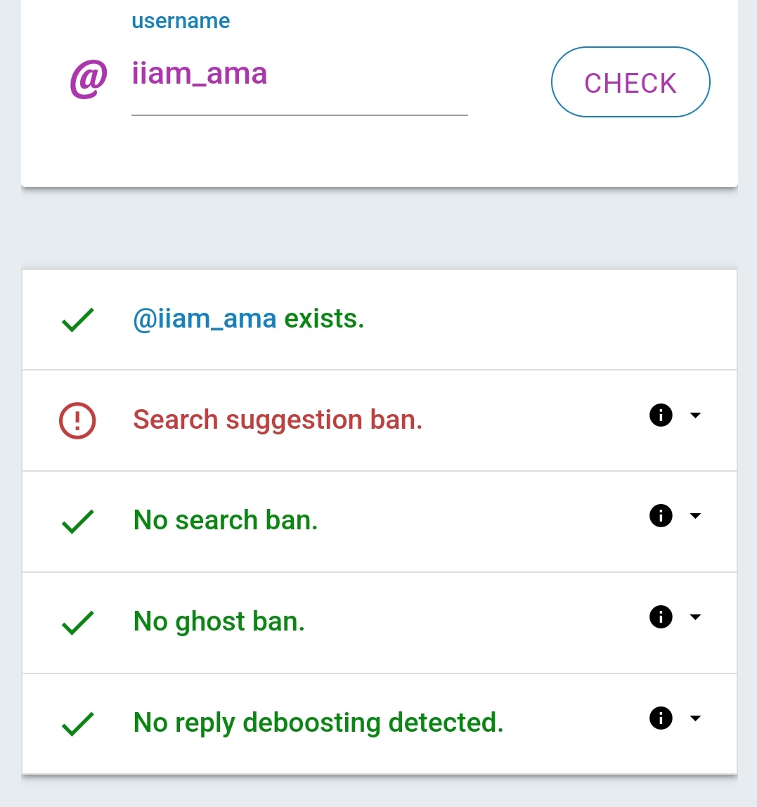 Please 𝕏 mates,
In a layman language,someone should kindly explain how this search suggestion Ban affects my account. 

And how long does it take to be lifted?