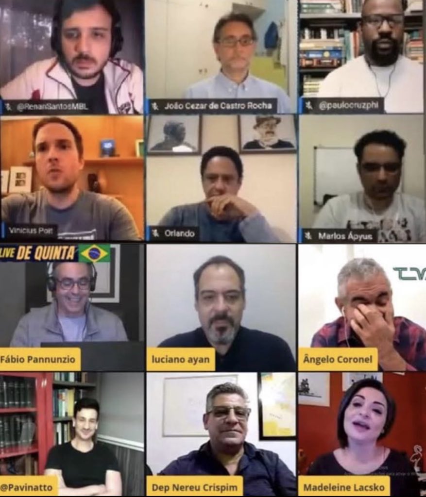 <a href="/MafinhaBarba/">Embaixador Israelense Mafinha 🇮🇱🇮🇱🇮🇱</a> <a href="/madeleinelacsko/">Madeleine Lacsko</a> Eu acompanho quase diariamente a política desde 2014 ... 
Sei exatamente o que muitos fizeram nos verões passados... 
😉😉😉😉🤷‍♂️🤷‍♂️🤷‍♂️🤔🤔🤔 Essa live ainda está no ar ????