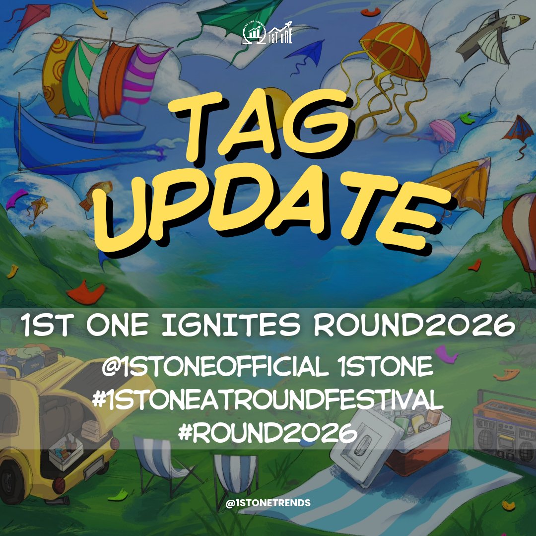 1stOneTrends's tweet photo. TAG UPDATE

Excited to watch 1st One later! See you there! 🔥

1ST ONE IGNITES ROUND2026
@1stoneOfficial #1stOne
#1STONEatROUNDfestival #ROUND2026 https://t.co/YKCNNzgKtt