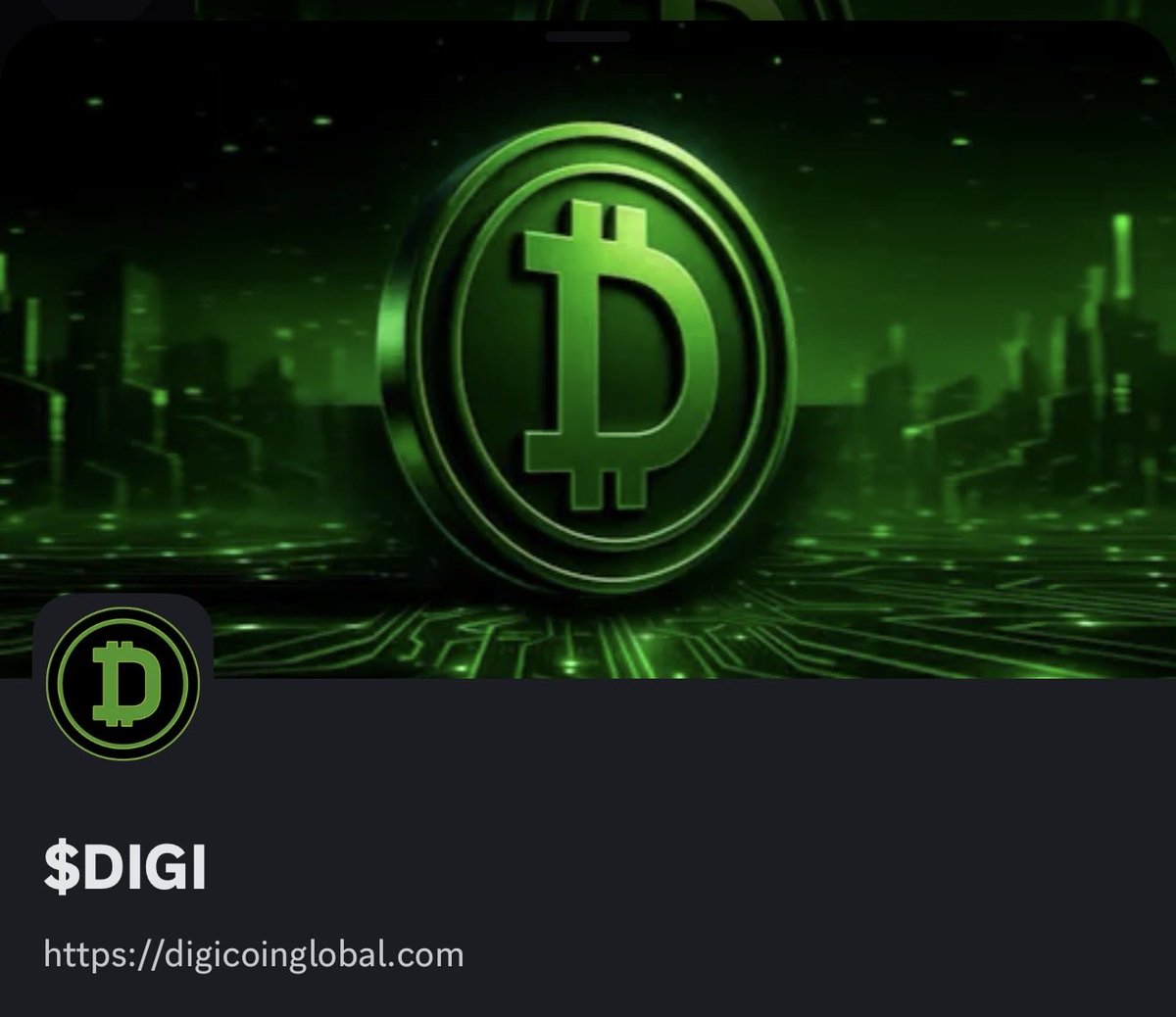 Digicoin tweet media
