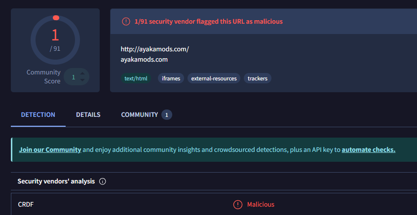 AyakaMods tweet media