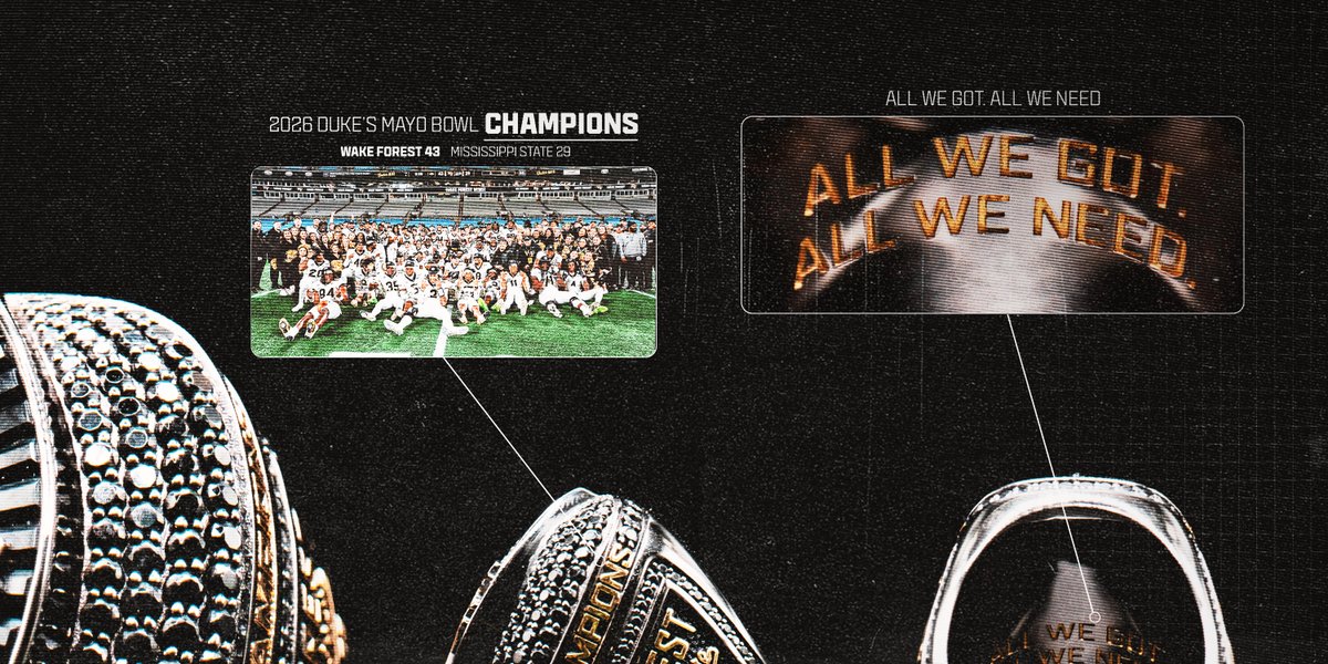 Wake Forest Football tweet media