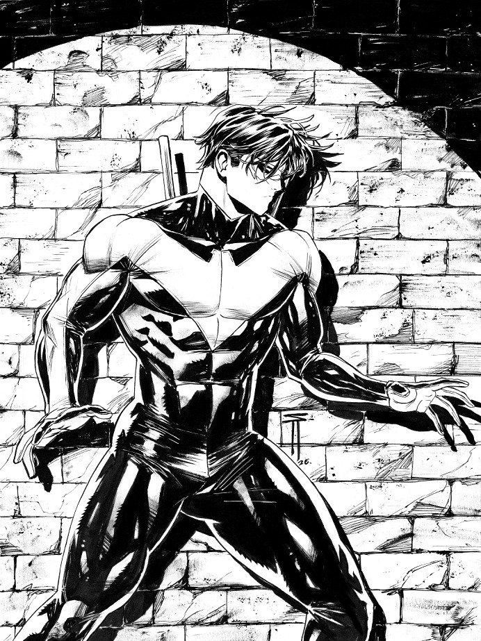 SergAcuna's tweet image. Illustration I did a while ago for MegaCon Costa Rica  :D

#nightwing #dccomics