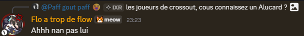 Genoxis12's tweet photo. @palu_prade BAHAHAHAHAHA LA REPUTATION DE ZINZIN N'EMPECHE MDRRR https://t.co/JvAV19Qmf9