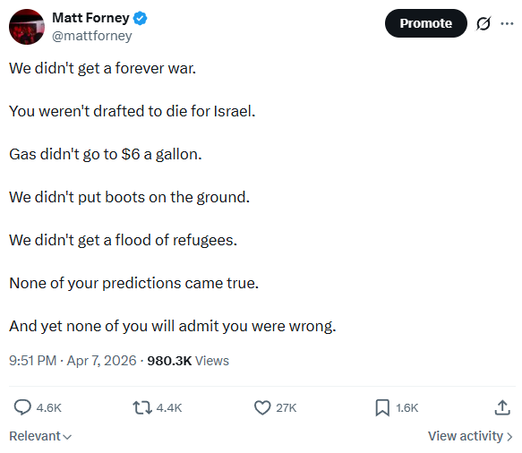 Matt Forney tweet media