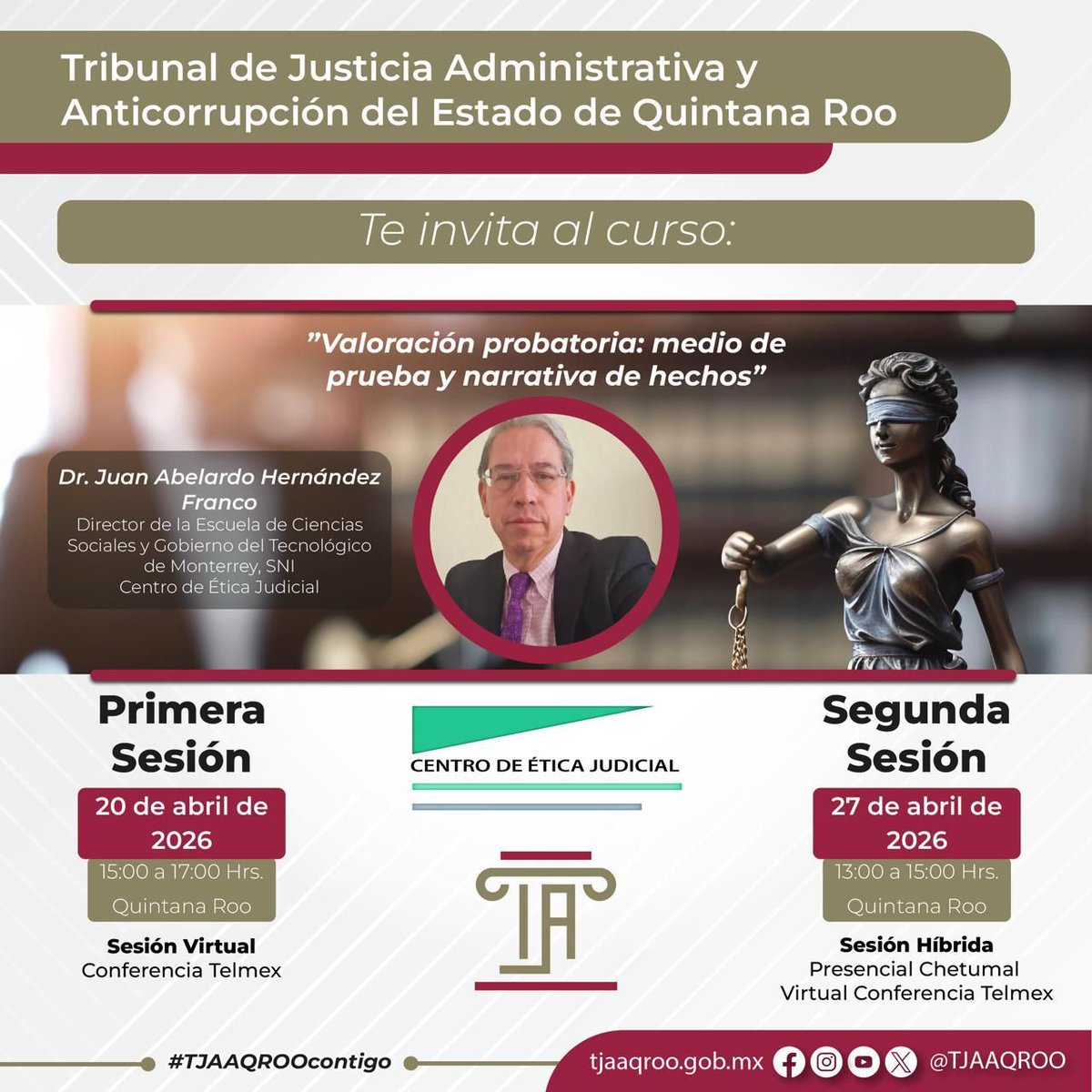 Centro de Ética Judicial, A.C. tweet media