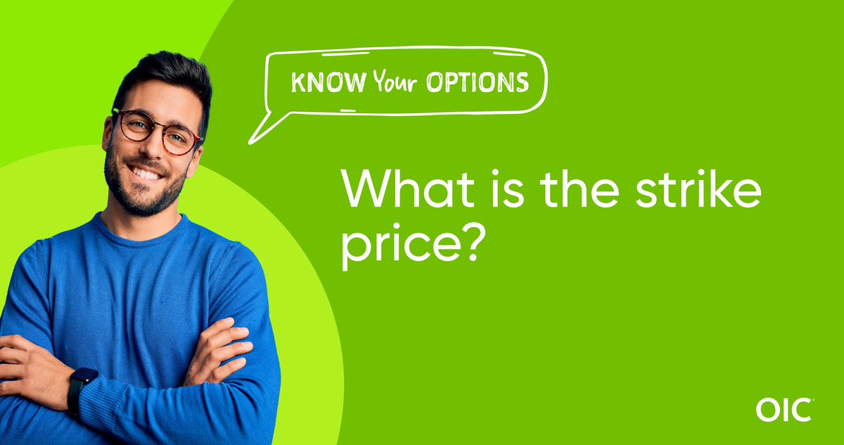 Options_Edu's tweet photo. The strike price is the price at which an option holder can purchase (call) or sell (put) the underlying stock, sometimes called exercise price. #OptionsFAQ #FAQFriday 

Learn more ➡️ https://t.co/gPKl25B8XZ https://t.co/euKrGqDoEY
